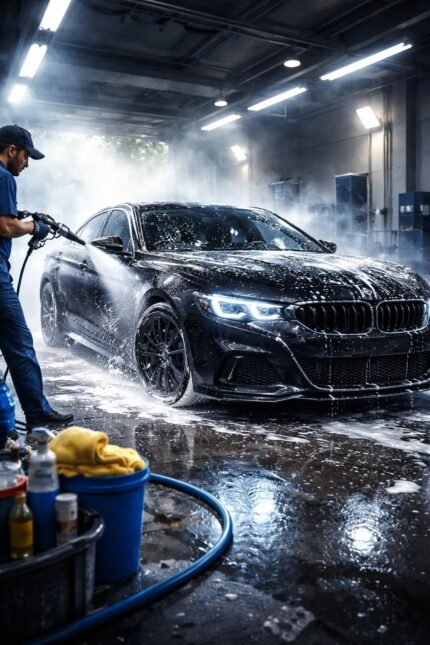 مغسلة السيارات