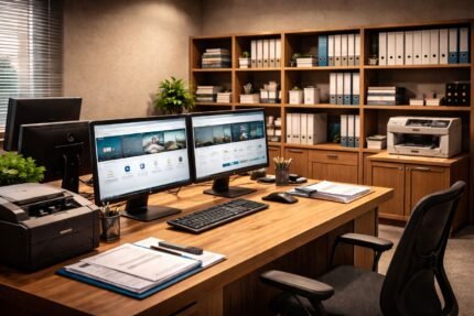 مكتب خدمات إلكترونية